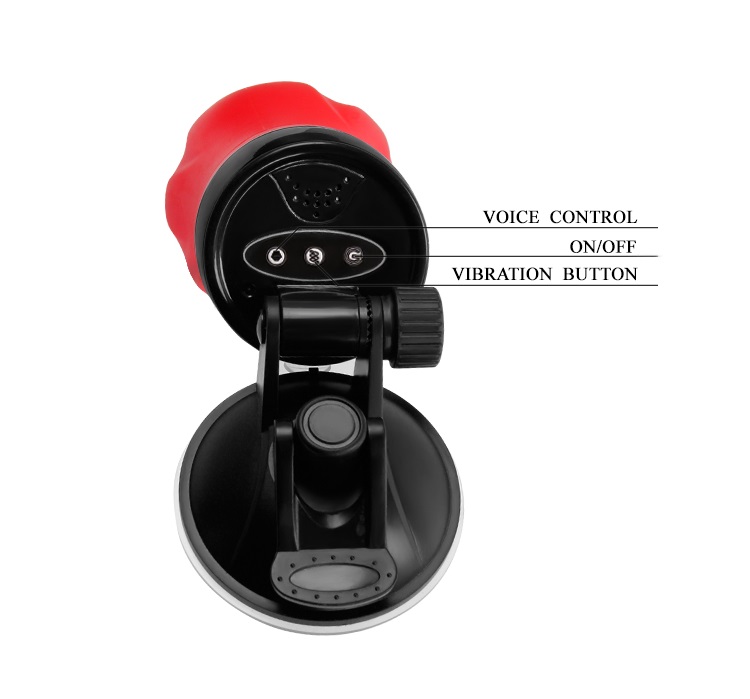 nút điều khiển của âm đạo giả gắn tường có âm thanh
