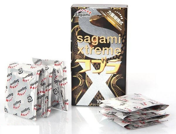 Bao cao su Sagami Xtreme Cobra siêu mỏng
