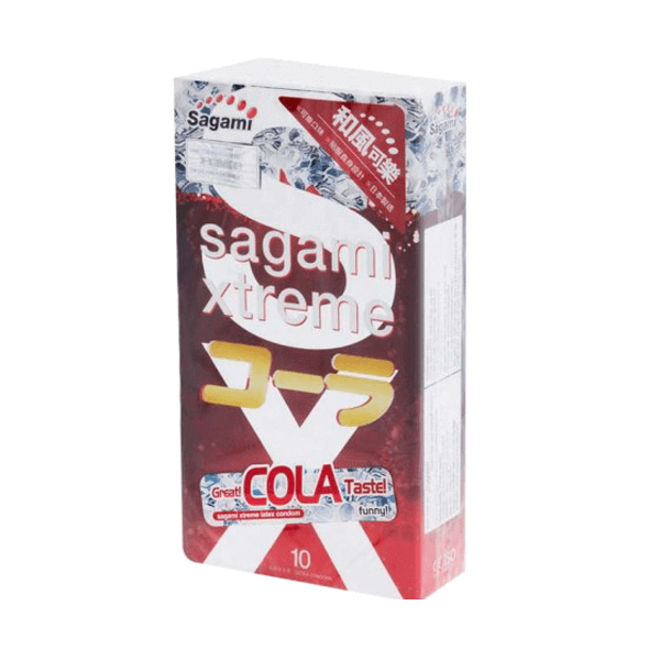 Bao cao su Sagami Xtreme Cola vỏ ngoài
