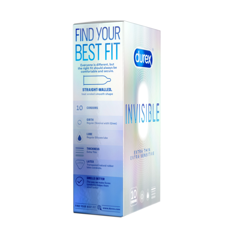 bao cao su siêu mỏng durex invisible