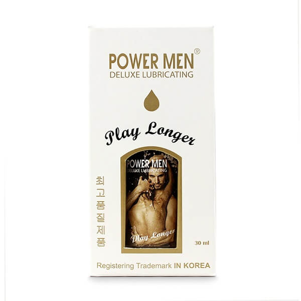Gel bôi trơn PowerMen Play Longer chống xuất tinh sớm