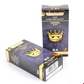 Bao cao su Okamoto Crown siêu mỏng & mềm (10 chiếc)