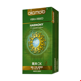 Bao cao su Okamoto Harmony gai gân mới lạ (10 chiếc)