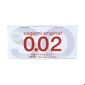 Bao cao su Sagami Original 0.02 mỏng nhất thế giới (6 chiếc)